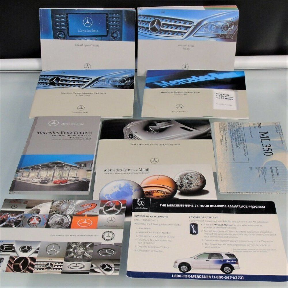 2006 Mercedes Benz M Class ML350 Manuals